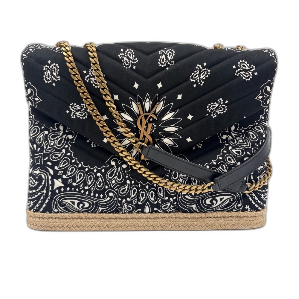 YVES SAINT LAURENT Lulu Handbag, Black
